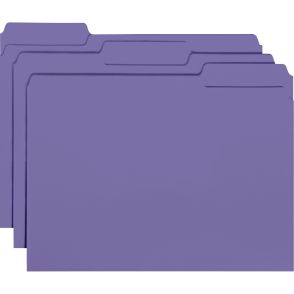 Smead 1/3 Tab Cut Letter Recycled Interior File Folder