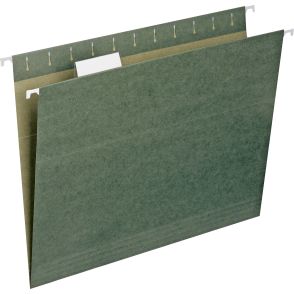 Smead 1/5 Tab Cut Letter Recycled Hanging Folder