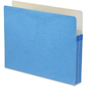 Smead TUFF Pocket Straight Tab Cut Letter Recycled File Pocket