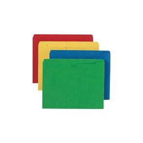 Smead Colored Straight Tab Cut Letter Recycled File Jacket