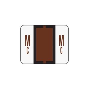 Smead BCCR Bar-Style Color-Coded Labels