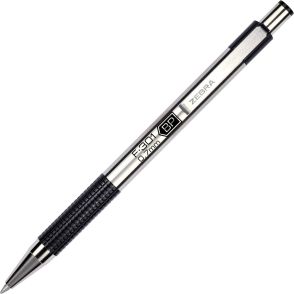 Zebra Pen F-301 Stainless Steel Ballpoint Pens