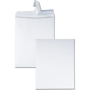 Quality Park 12 x 15-1/2 Catalog Mailing Envelopes with Redi-Strip Self-Seal Closure