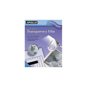 Apollo Laser, Inkjet Transparency Film - Clear