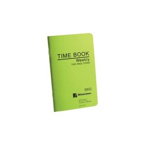 Wilson Jones Foreman's Time Book
