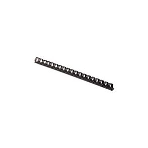 Fellowes Plastic Binding Combs - Black, 1/2" Diameter