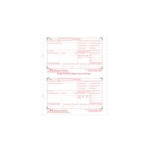 TOPS Carbonless Standard W-2 Tax Forms