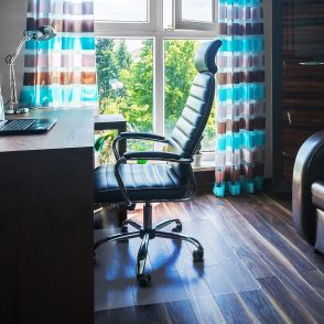Cleartex Ultimat® Ultimat Polycarbonate Rectangular Chair Mat for Hard Floor - 35" x 47"