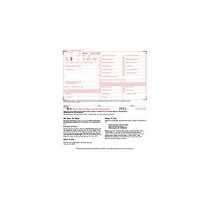 TOPS Continuous W-3 Transmittal of Wage Form