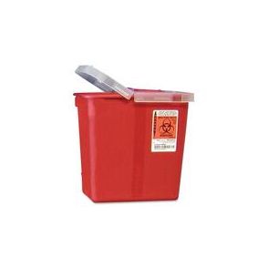 Covidien Sharps Hinged Lid Container