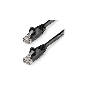 StarTech.com 10ft CAT6 Ethernet Cable - Black Snagless Gigabit - 100W PoE UTP 650MHz Category 6 Patch Cord UL Certified Wiring/TIA