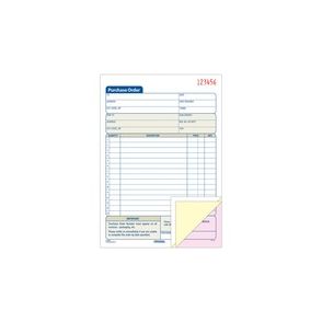 Adams 3-Part Carbonless Purchase Order Forms