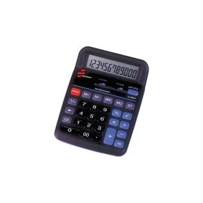 SKILCRAFT 12-Digit Dual Powered Desktop Calculator