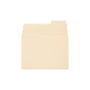 Smead SuperTab 1/3 Tab Cut Letter Recycled Top Tab File Folder