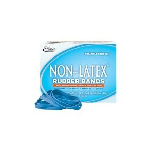 Alliance Rubber 42649 Non-Latex Rubber Bands with Antimicrobial Protection - Size #64