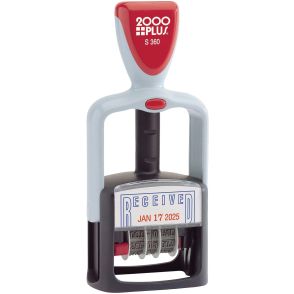 COSCO 2000 Plus S360 RECEIVED Two-Color Dater