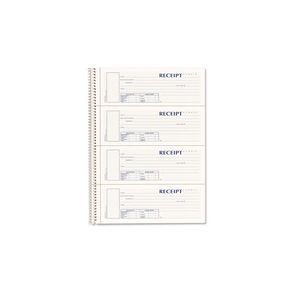 Rediform 3-part Wirebound Money Receipt Book