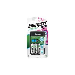 Eveready Recharge Battery Charger with 2 AA and 2 AAA NiMH Batteries