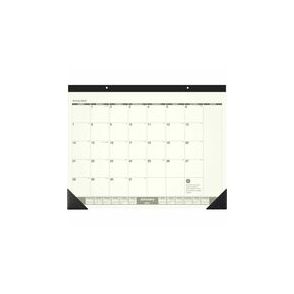At-A-Glance 2024 Recycled Monthly Desk Pad, Standard, 22" x 17"