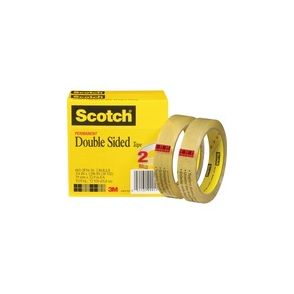 Scotch Permanent Double-Sided Tape - 3/4"W