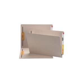 Smead Straight Tab Cut Letter Recycled Fastener Folder