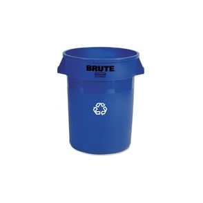 Rubbermaid Commercial Brute 32-Gallon Vented Recycling Container