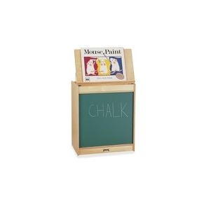 Jonti-Craft Rainbow Accents Big Book Easel Chalkboard