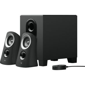 Logitech Z313 2.1 Speaker System - 25 W RMS - Black