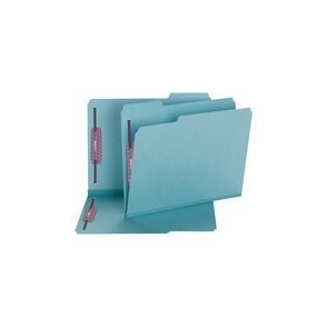 Smead Colored 1/3 Tab Cut Letter Recycled Fastener Folder