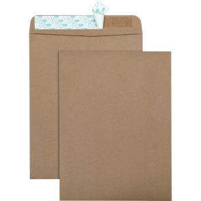 Quality Park 9 x 12 Catalog Mailing Envelopes with Redi-Strip Self-Seal Closure