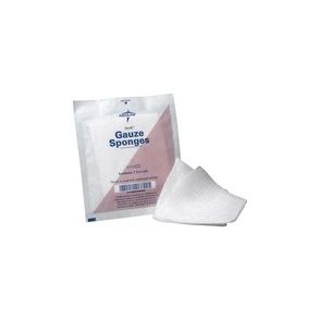 Medline Sterile 12 Ply Cotton Gauze Sponges