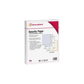 DocuGard Standard 2-part Medical Security Paper