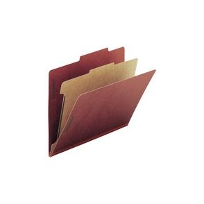 Smead 13723 2/5 Tab Cut Letter Recycled Classification Folder