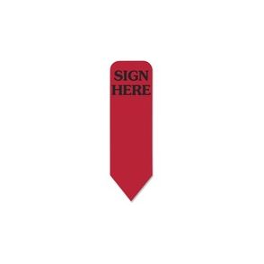 Redi-Tag Sign Here Reversible Red Refill Rolls