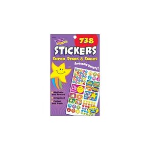 Trend Super Stars/Smiles Sticker Pad