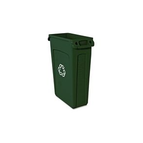 Rubbermaid Commercial Slim Jim 23-Gallon Vented Recycling Container