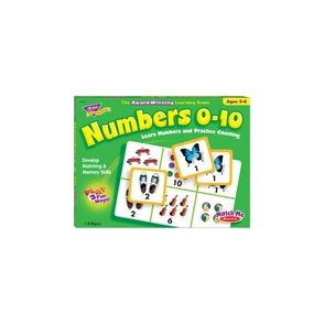 Trend Match Me Numbers 0-10 Learning Game