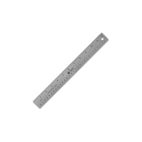 Business Source Nonskid Stainless Steel Ruler