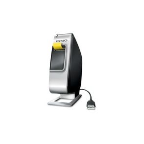 Dymo LabelManager Thermal Transfer Printer - Label Print - Battery Included - With Cutter - Black, Silver