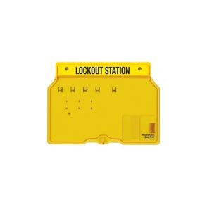 Master Lock Unfilled Padlock Lockout Station with Cover