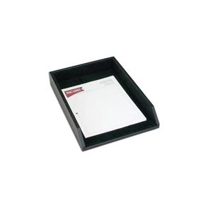 Dacasso Legal Tray - Black Leather