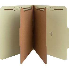 Nature Saver 2/5 Tab Cut Letter Recycled Classification Folder