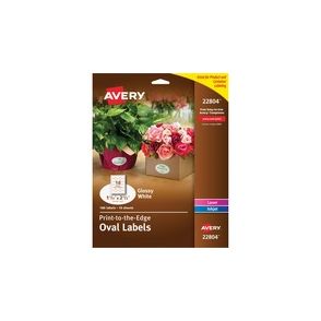 Avery Glossy White Labels - Sure Feed Technology