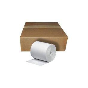 Business Source Cash Register Roll - White