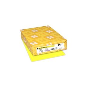 Astrobrights Laser, Inkjet Printable Multipurpose Card - Lemon (Yellow)