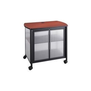 Safco Impromptu Black Deluxe Stand with Doors
