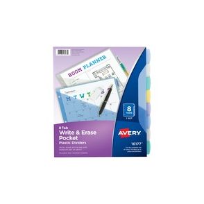 Avery Write & Erase Pocket Dividers