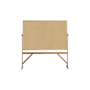 Ghent Reversible Cork Bulletin Board with Wood Frame