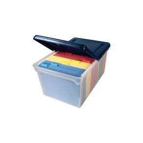 Advantus Extra-capacity File Tote with Lid