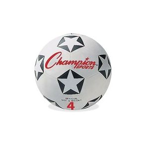 Champion Sports Rubber Soccer Ball Size 4